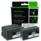 Clover Remanufactured Inkjet Cartridge,Alt.for 951XL High Yield, Black, Cyan, Mag, Yellow. 4/pk