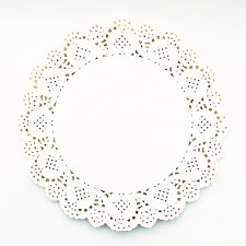 ArtWorks Paper Lace Doilies, 8-1/2", White, 100/pkg