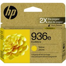 HP #936e EvoMore Inkjet Cartridge, Yellow