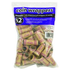 Merangue The Coin-Tainer? Coin Wrappers, $2, 36/pkg