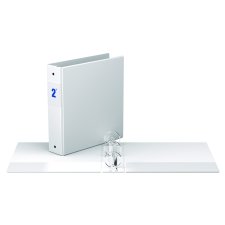 Davis Group® Essential Premium Economy Round Ring Binder, 2", White