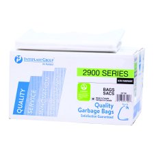 Ralston 2900 Series EcoLogo� Industrial Garbage Bags, Strong, 42" x 48", Clear, 100/bx