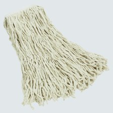 Rubbermaid Cotton Mop Head, 20 oz, White