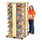 Jonti-Craft 32 Tub Tower with Clear Tubs