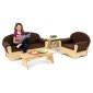 Komfy Living Room 4 Piece Set ,Jonti-Craft