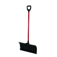 ERA® Infinity Pusher Shovel, 21" x 11", Red/Black