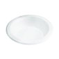 Globe Compostable Bowls, 12 oz, White, 50/pkg