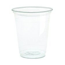Globe PET 16oz Cold Cups, Clear, 50/pkg