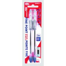 Pentel® R.S.V.P.® Pens, Fine Point, Blue, 2/pkg