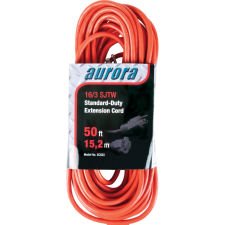 Indoor/Outdoor Extension Cord Orange 30'
