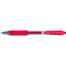 Zebra Sarasa Retractable Gel Pens, 1.0 mm, Red, 12/box