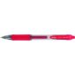 Zebra Sarasa Retractable Gel Pens, 1.0 mm, Red, 12/box