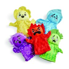 Hand2Mind® Feelings Family Hand Puppets, 5/st