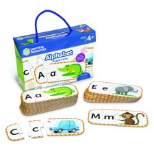 Learning Resources® Puzzle Cards, Alphabet