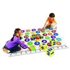 Learning Resources® Math Marks the Spot Activity Set