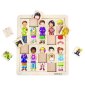 Beleduc Match and Mix Puzzle, Kids