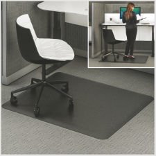 Deflecto Ergonomic Sit/Stand Chair Mat, 45" x 53"