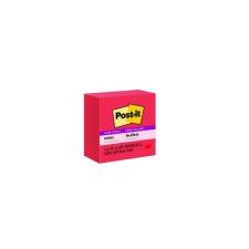 Post-it Super Sticky Notes Cube, Candy Red