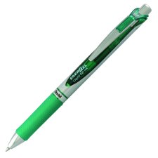 Pentel EnerGel Retractable Gel Pen, 0.7 mm, Green