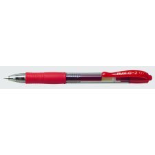 Pilot G2 Retractable Gel Pen, 0.7 mm, Red