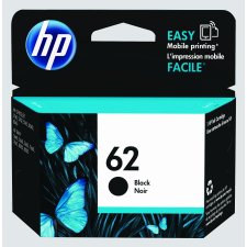 HP #62 Inkjet Cartridge, Black