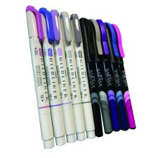 Zebra Mildliner� and Sarasa&reg; Porous Creative Starter Set, Assorted Colours, 10/pkg