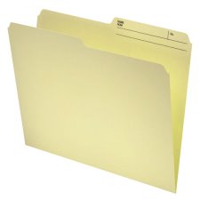 Pendaflex Reversible File Folders, Letter, Manila, 10/pkg