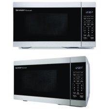 Sharp&reg; Carousel&reg; Countertop Microwave, 0.9 cu.ft, Silver