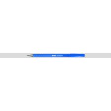 Basics&reg; Rubber Barrel Stick Pen, Blue, 12/bx