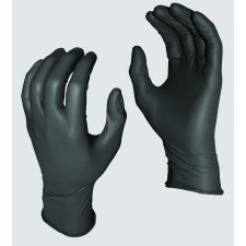Grease Monkey� Disposable Gloves, Large, Black, 50/bx