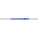 Basics&reg; Rubber Barrel Stick Pen, Blue, 12/bx