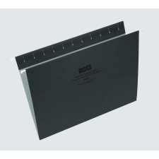 Basics&reg; Coloured Hanging Folders, Letter, Black, 25/bx