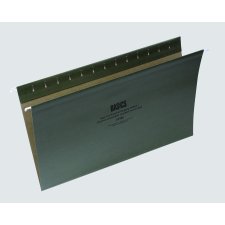 Basics&reg; Recycled Hanging Folders, Legal, Green, 50/bx