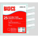 Basics&reg; Flexible Tabs, 2", Clear, 25/pkg