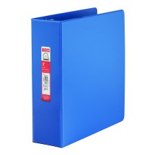 Basics&reg; D-Ring Binder, 3", Blue