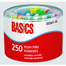 Basics&reg; Push Pins