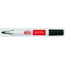 Basics&reg; Permanent Marker, Conical Tip, Black, 10/bx