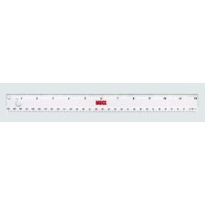 Basics&reg; Flexible Transparent Ruler 12