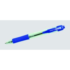 Basics&reg; Retractable Ball Point Pens, Medium, Blue, 12/bx