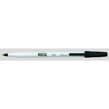 Basics&reg; Stick Pen, Medium, Black, 12/bx
