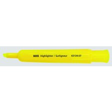 Basics&reg; Canister Highlighters, Chisel Tip, Yellow, 10/bx