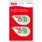 Basics&reg; Correction Tape, 2/pkg