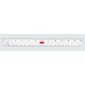 Basics&reg; Flexible Transparent Ruler 12