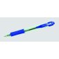 Basics&reg; Retractable Ball Point Pens, Medium, Blue, 12/bx
