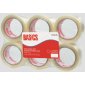 Offix&reg; Packaging Tape, 48 mm x 50 m, 6/pkg