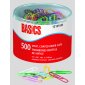Basics&reg; Vinyl Coated Paper Clips, #1 1-1/4", 500/tb