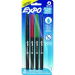 Expo&reg; Vis-&agrave;-Vis&reg; Marker, Assorted Colours, 4/pkg