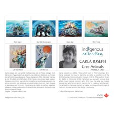 Carla Joseph Cree Animals Boxed Note Cards
