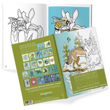 Spring Greeting Colouring Book