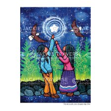 Reach for the Stars Puzzle, On The Go, 72 Pcs